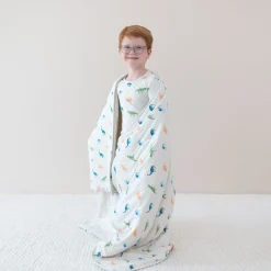 Online Kyte Baby Youth Blanket in 1.0 Ecru Roar