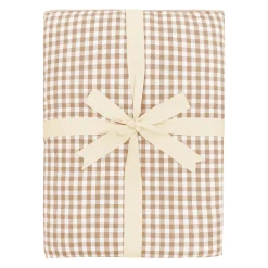 Outlet Kyte Baby Youth Blanket in 2.5 Gingham Bisque