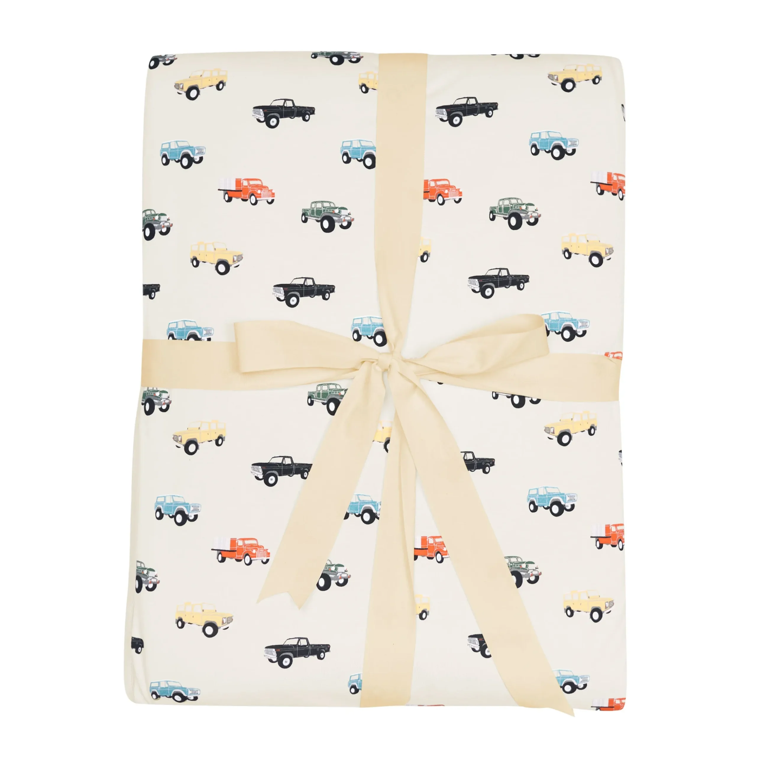 Discount Kyte Baby Youth Blanket in Vintage Truck 1.0