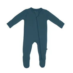 Clearance Kyte Baby Zippered Footie in Atlantic
