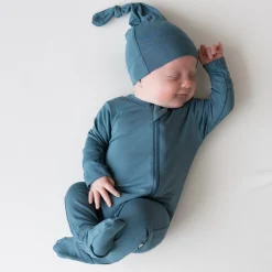 Clearance Kyte Baby Zippered Footie in Atlantic