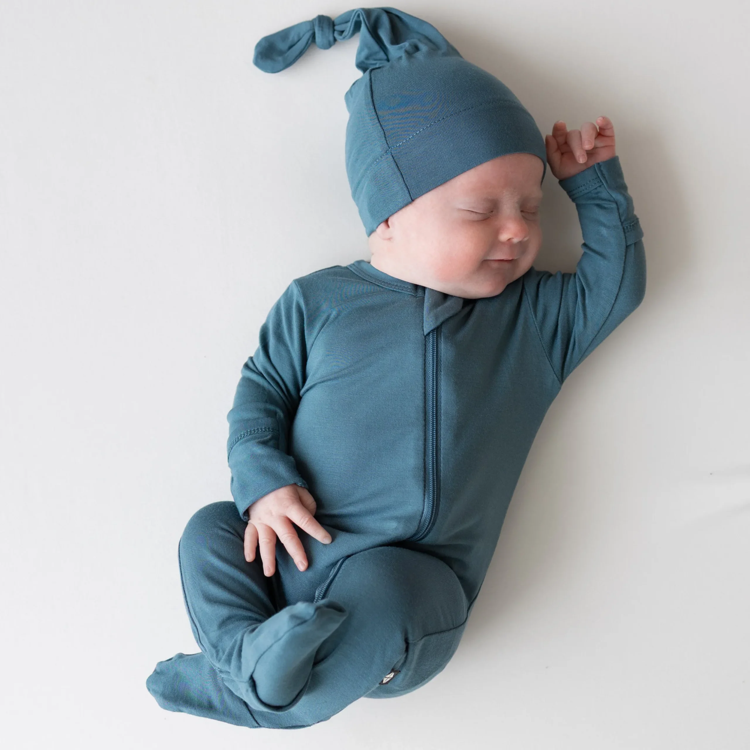 Clearance Kyte Baby Zippered Footie in Atlantic