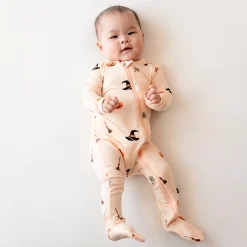 Clearance Kyte Baby Zippered Footie in Bewitched