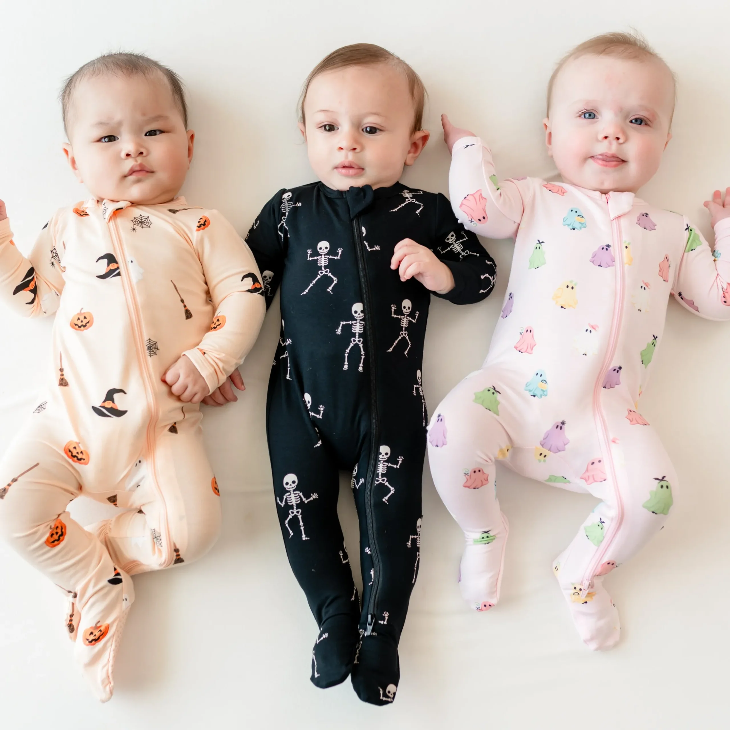 Clearance Kyte Baby Zippered Footie in Bewitched