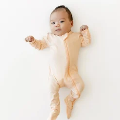 Sale Kyte Baby Zippered Footie in Canyon