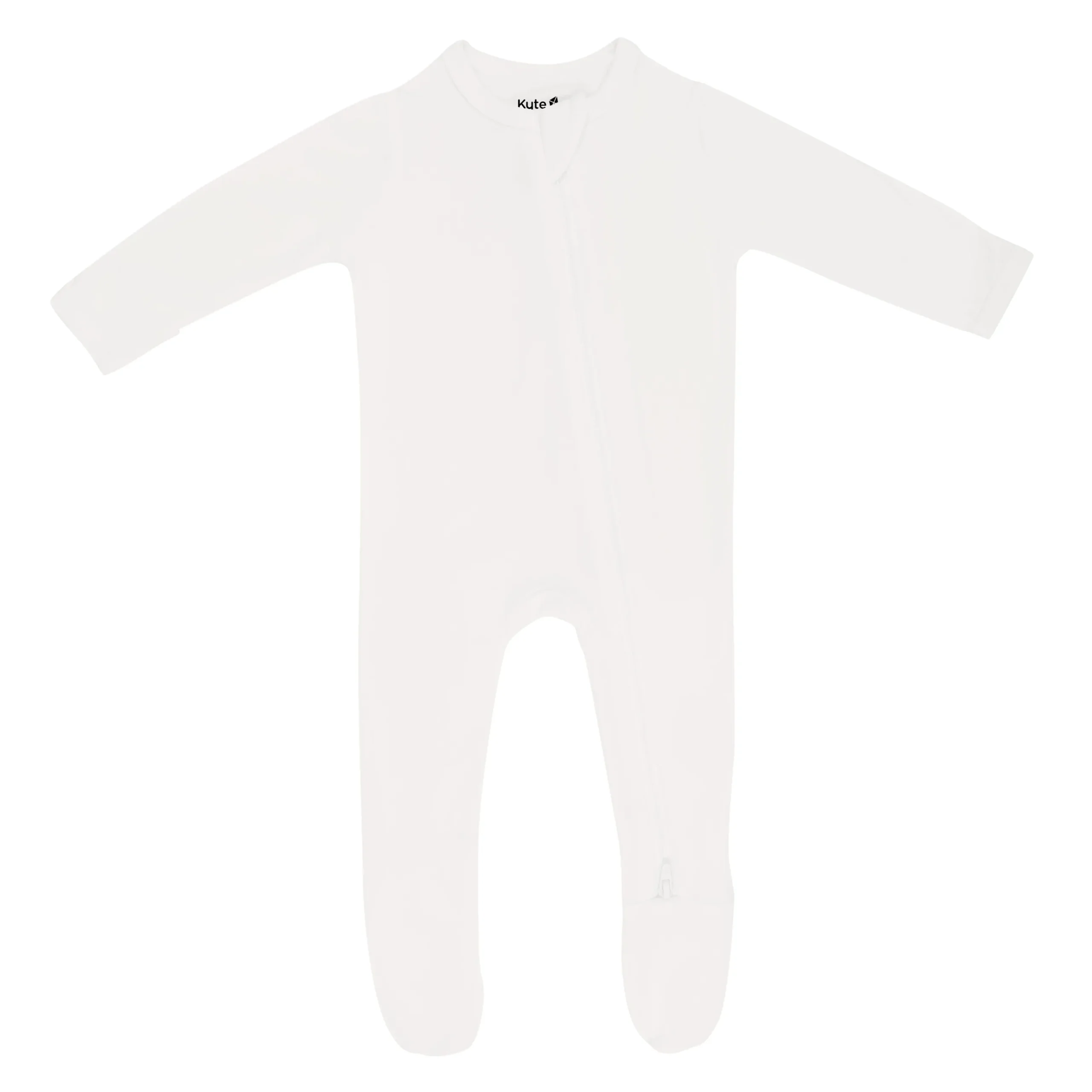 Outlet Kyte Baby Zippered Footie in Cloud