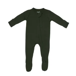Clearance Kyte Baby Zippered Footie in Fir