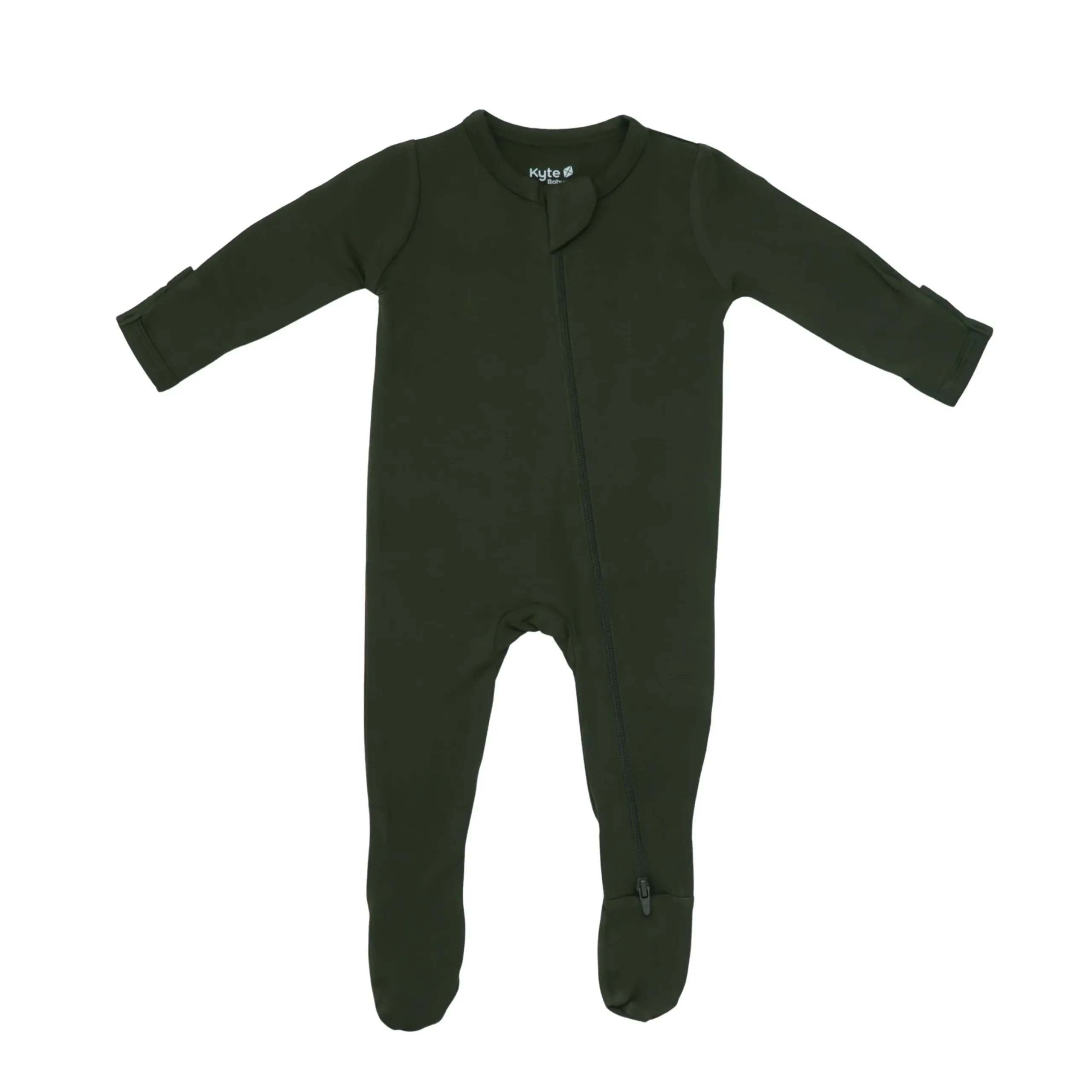 Clearance Kyte Baby Zippered Footie in Fir