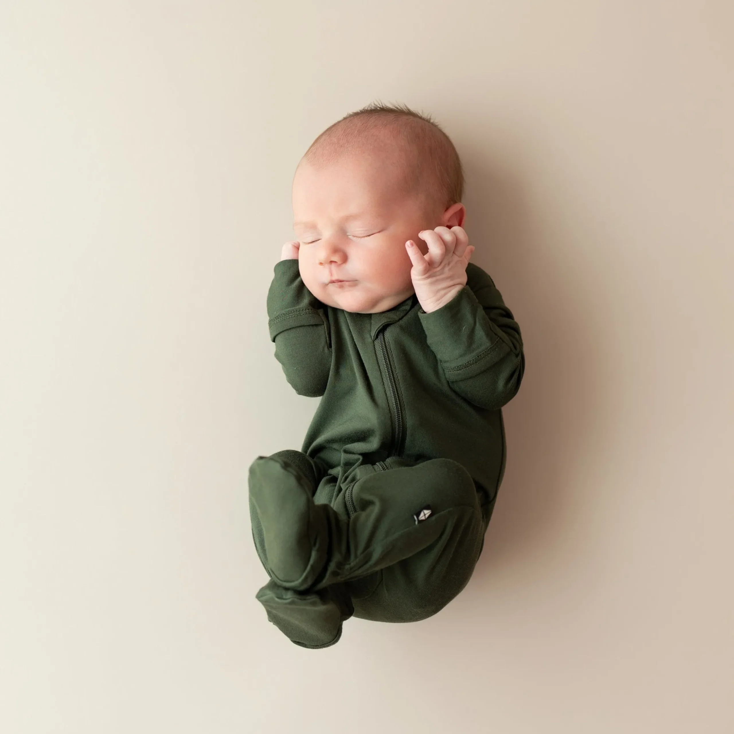 Clearance Kyte Baby Zippered Footie in Fir