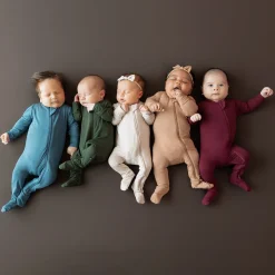 Clearance Kyte Baby Zippered Footie in Fir