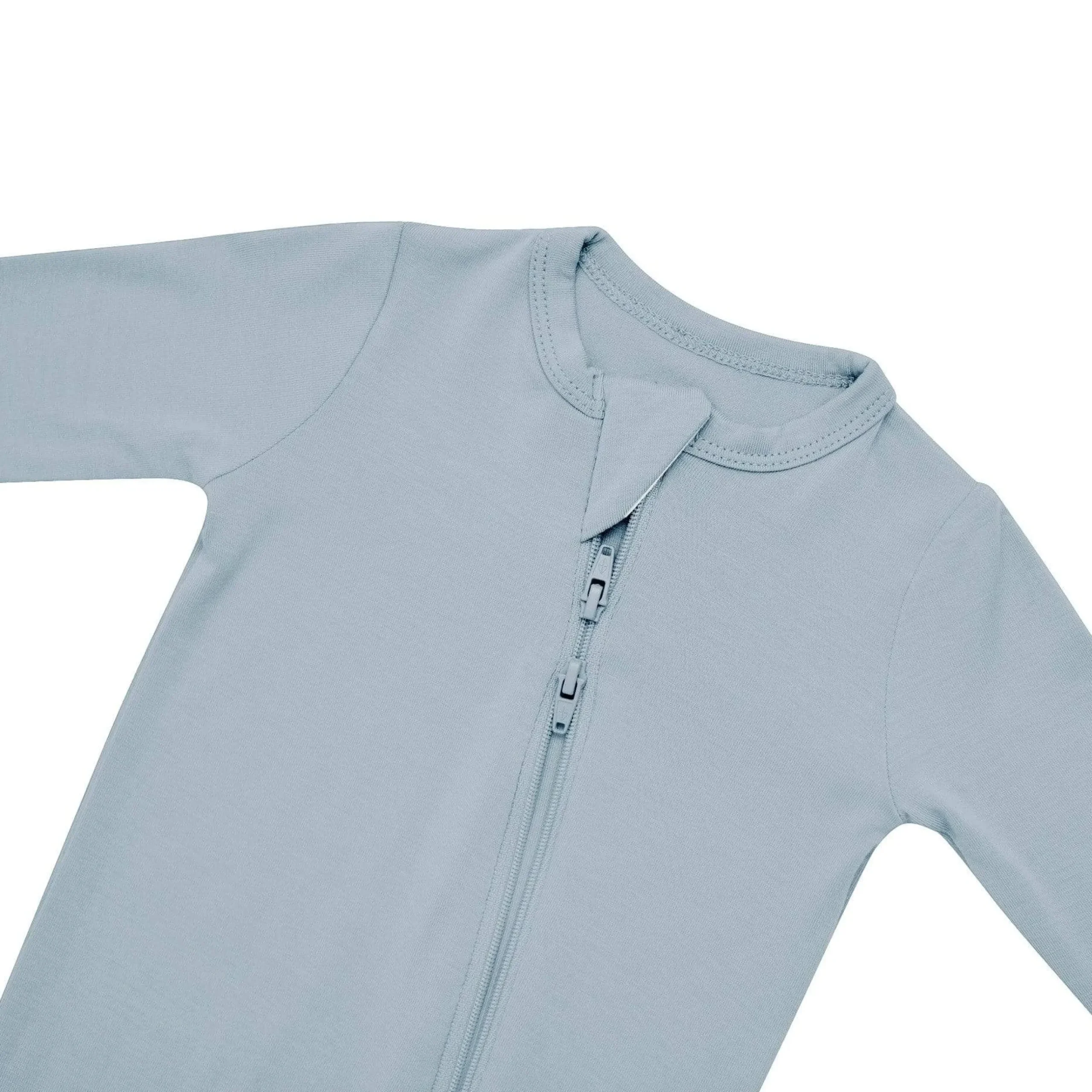Outlet Kyte Baby Zippered Footie in Fog