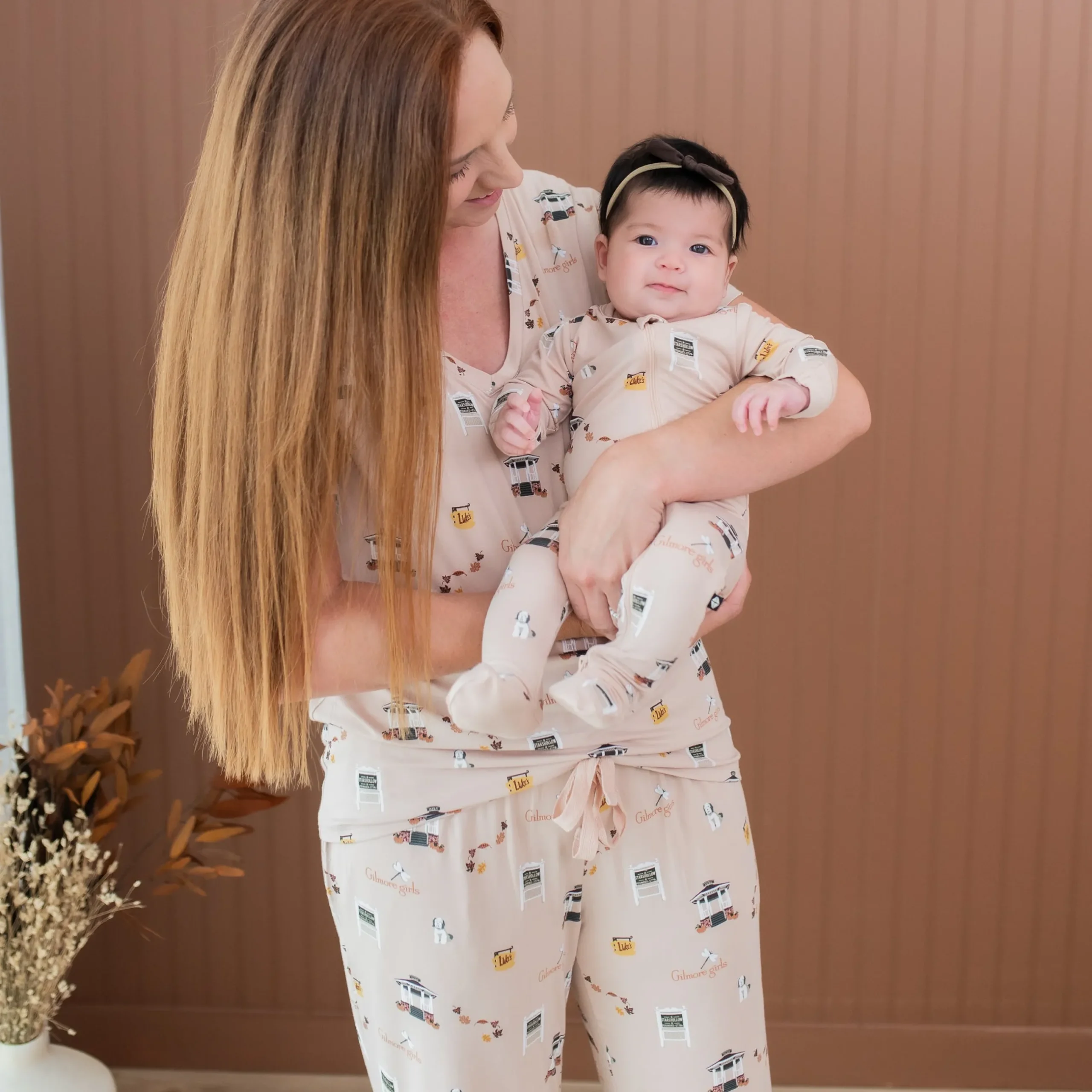 Hot Kyte Baby Zippered Footie in Gilmore Girls