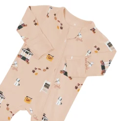 Hot Kyte Baby Zippered Footie in Gilmore Girls
