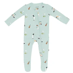 Kyte Baby Zippered Footie in Golf