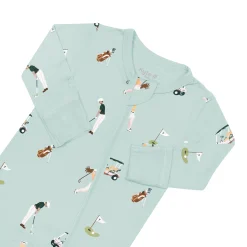 Kyte Baby Zippered Footie in Golf