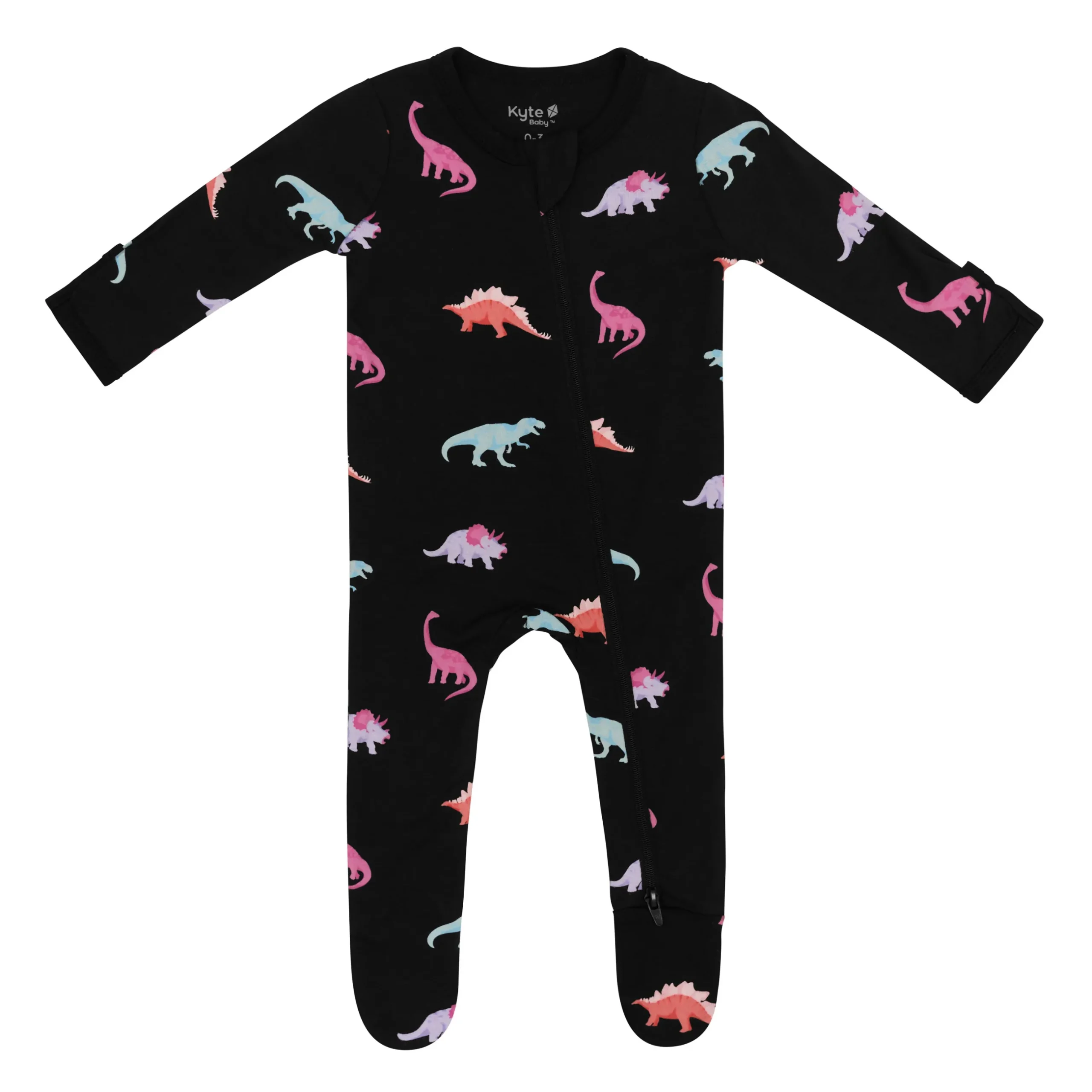 Discount Kyte Baby Zippered Footie in Midnight Roar