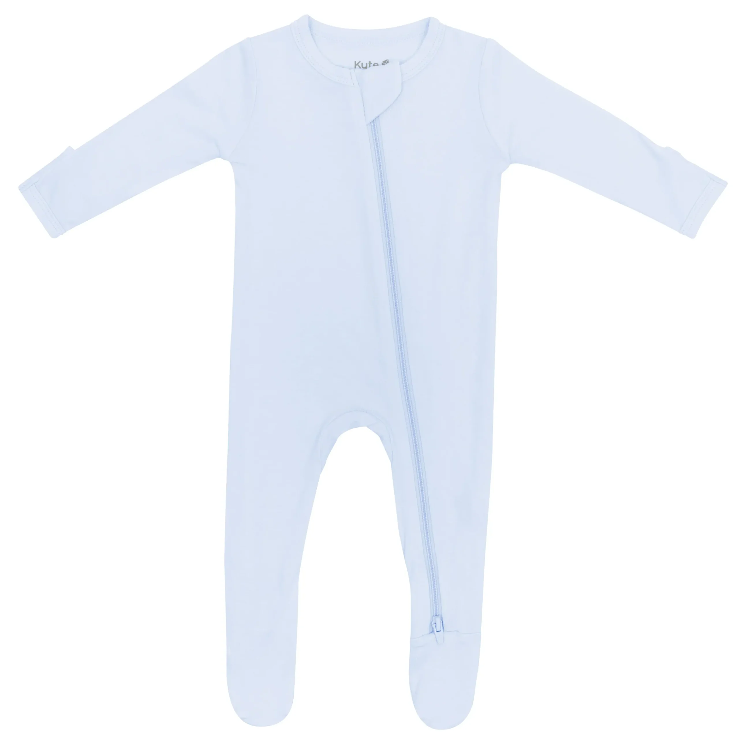 Best Kyte Baby Zippered Footie in Mist