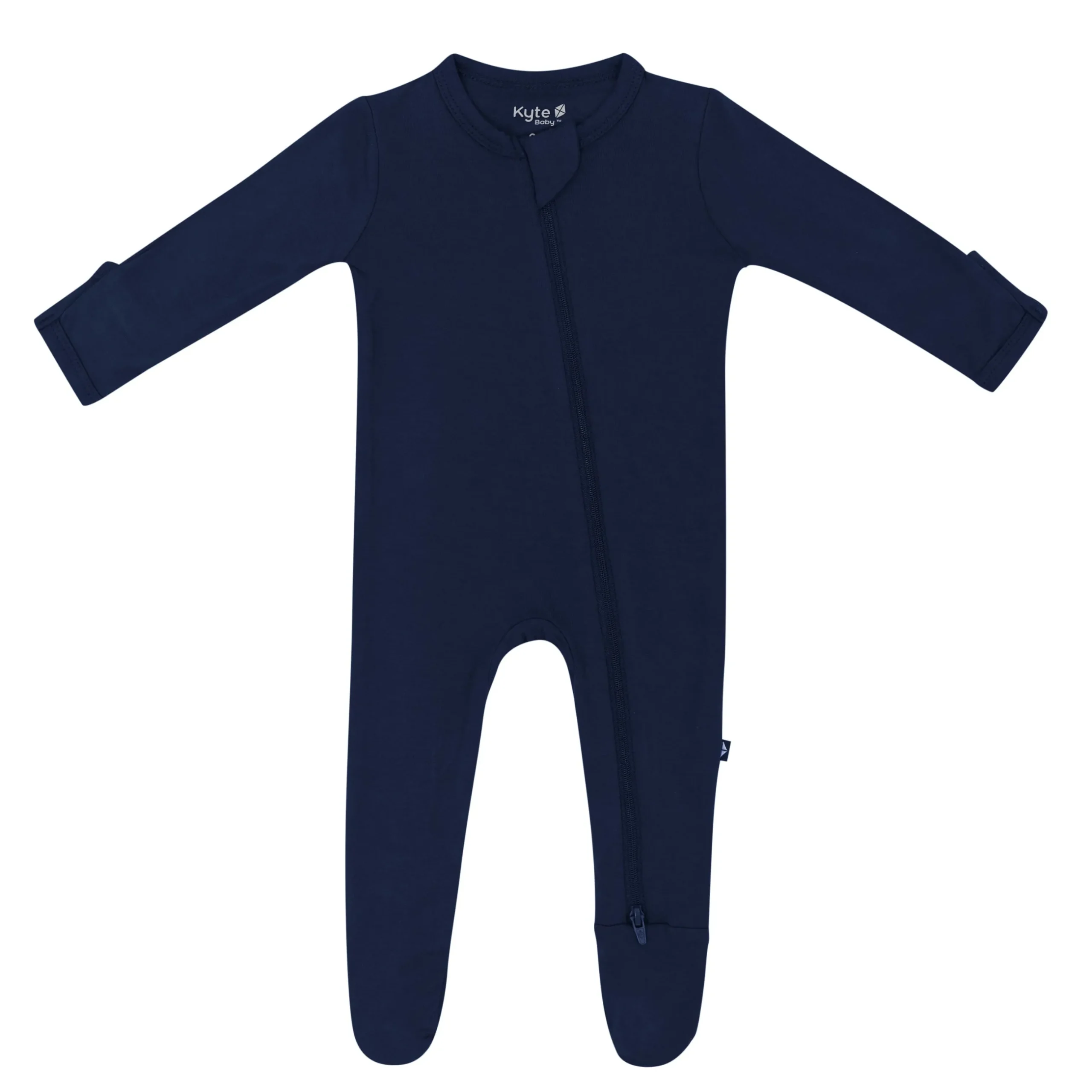 Discount Kyte Baby Zippered Footie in Navy