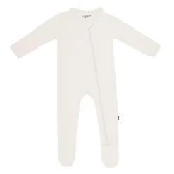 Clearance Kyte Baby Zippered Footie in Oat
