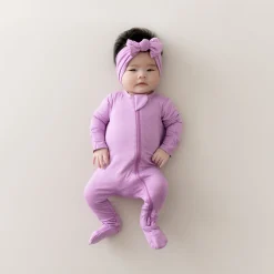 Clearance Kyte Baby Zippered Footie in Poi