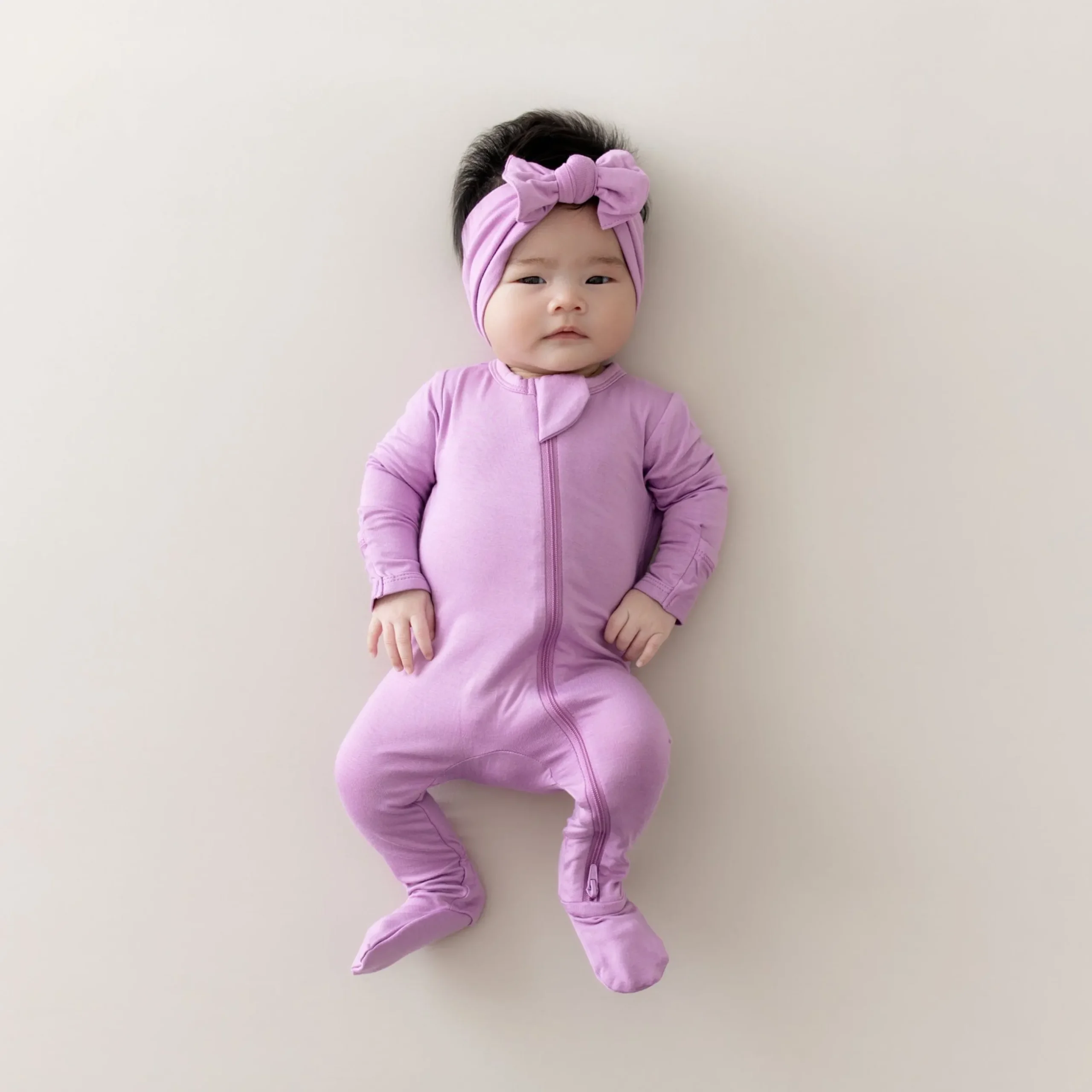 Clearance Kyte Baby Zippered Footie in Poi