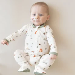 Online Kyte Baby Zippered Footie in Road Trip