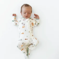 Online Kyte Baby Zippered Footie in Road Trip