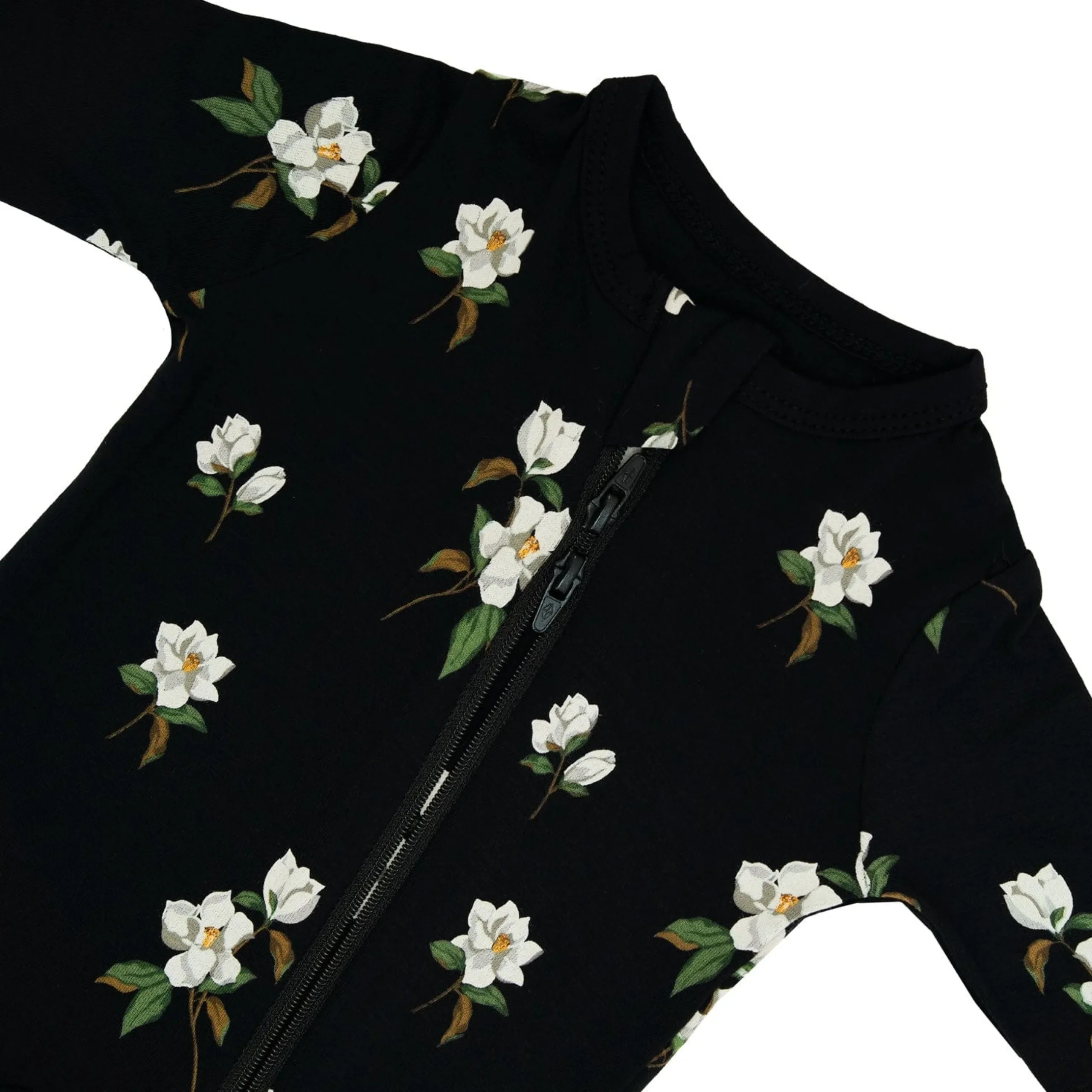 Best Kyte Baby Zippered Footie in Small Midnight Magnolia