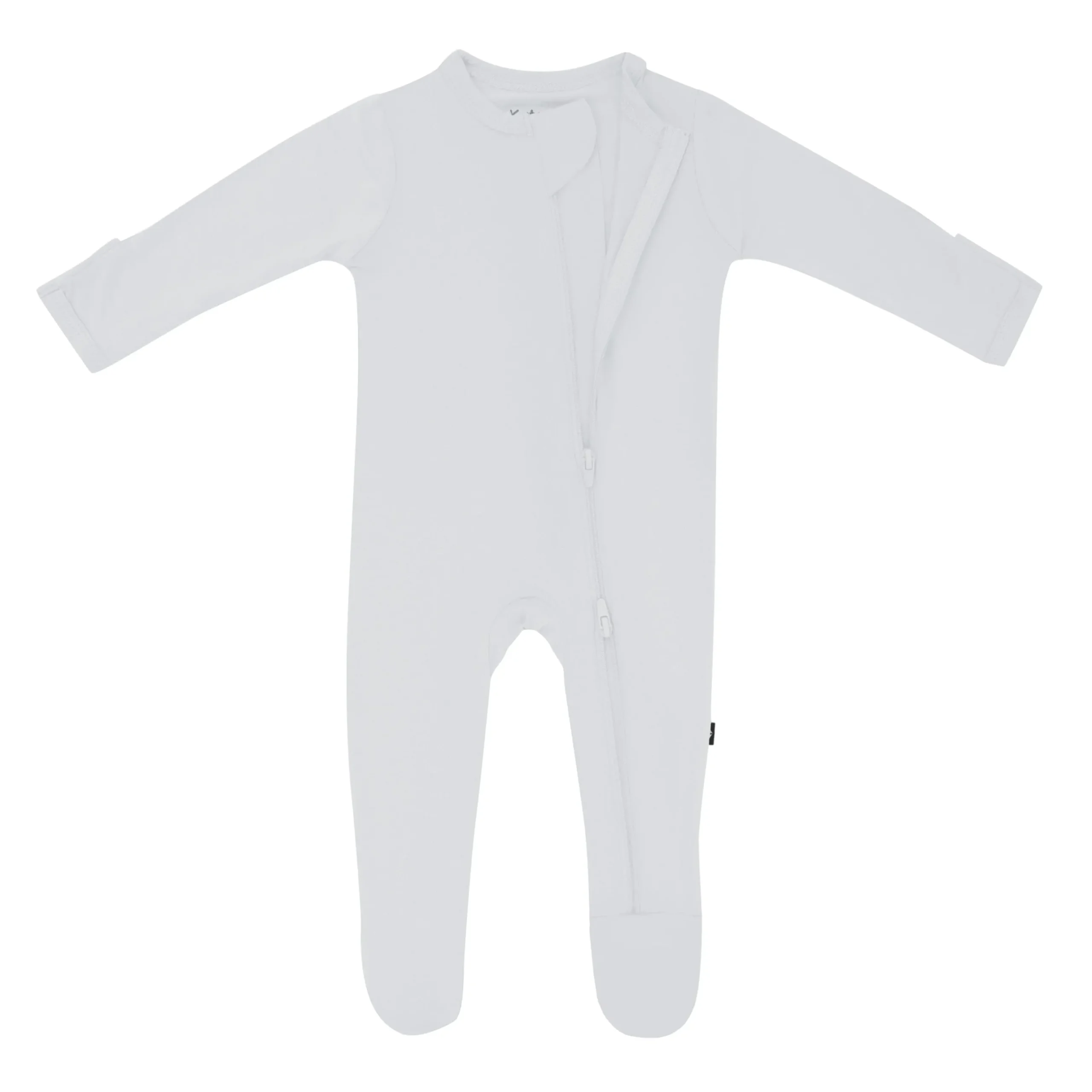 Sale Kyte Baby Zippered Footie in Storm