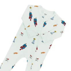 Hot Kyte Baby Zippered Footie in Superman™