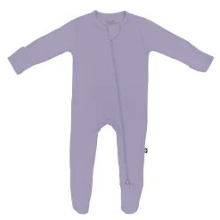 Kyte Baby Zippered Footie in Taro