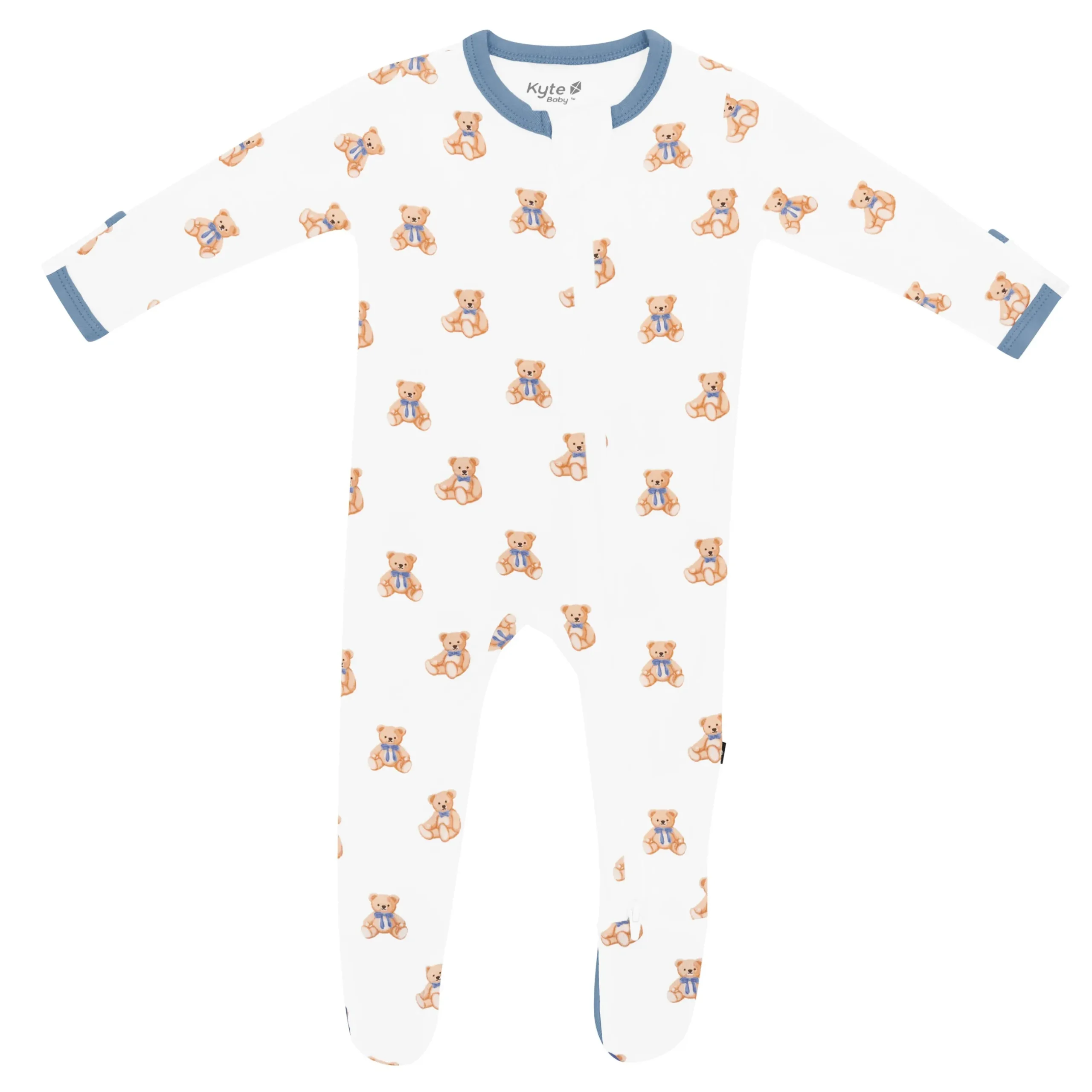 Discount Kyte Baby Zippered Footie in Teddy Bear