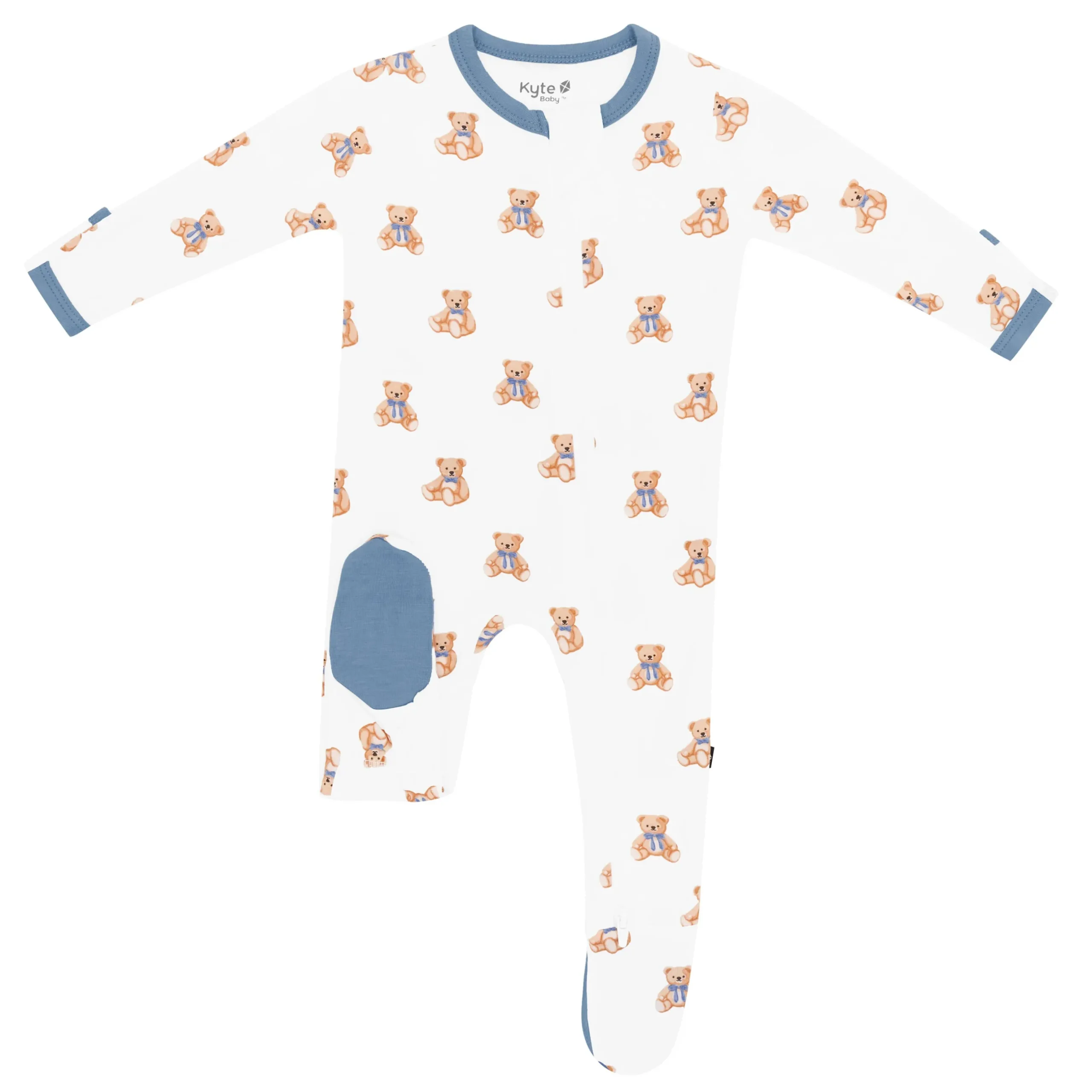 Discount Kyte Baby Zippered Footie in Teddy Bear