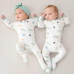 New Kyte Baby Zippered Footie in The Very Hungry Caterpillar™ and Friends