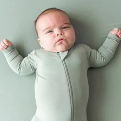 Kyte Baby Zippered Footie in Thyme