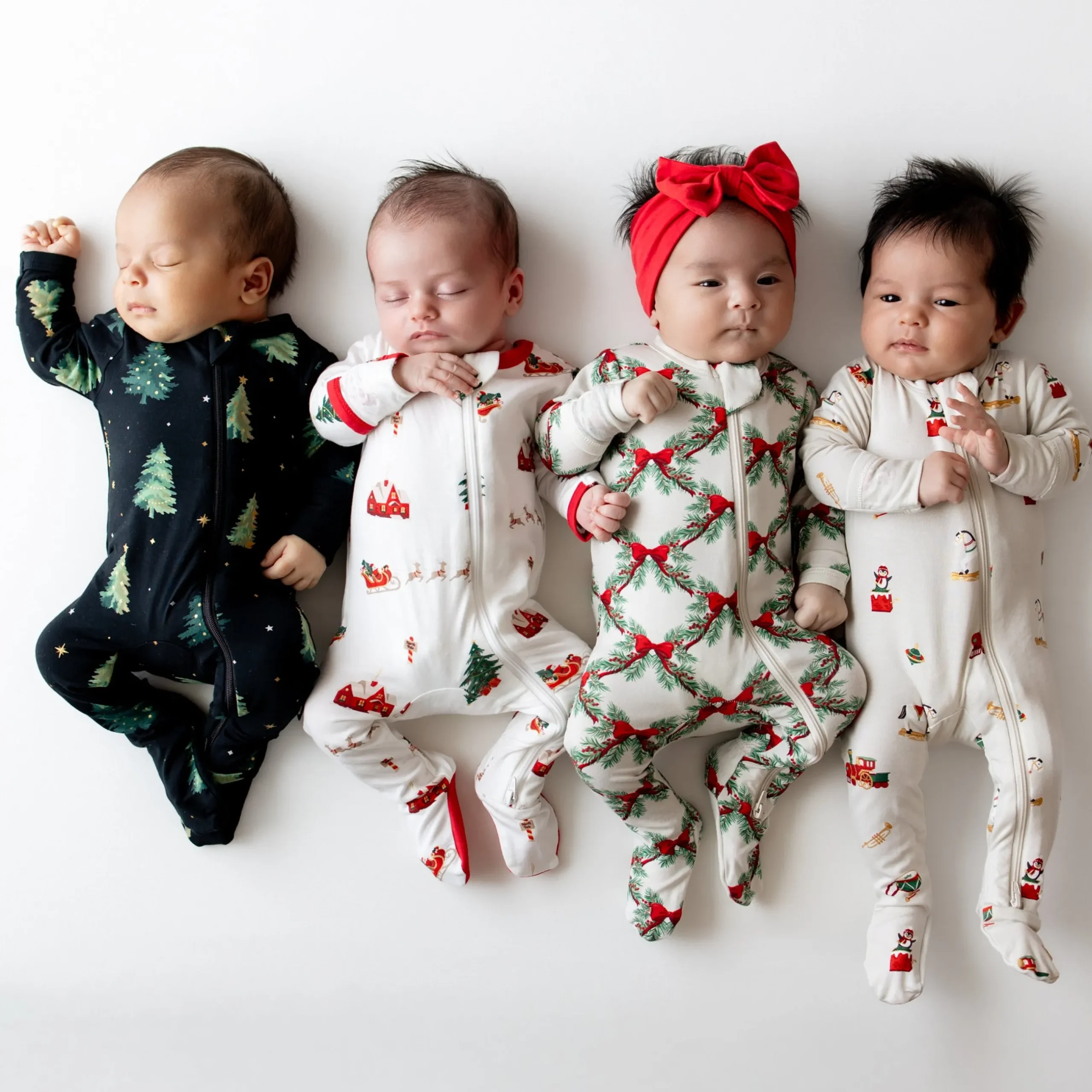 Sale Kyte Baby Zippered Footie in Twinkle Tree