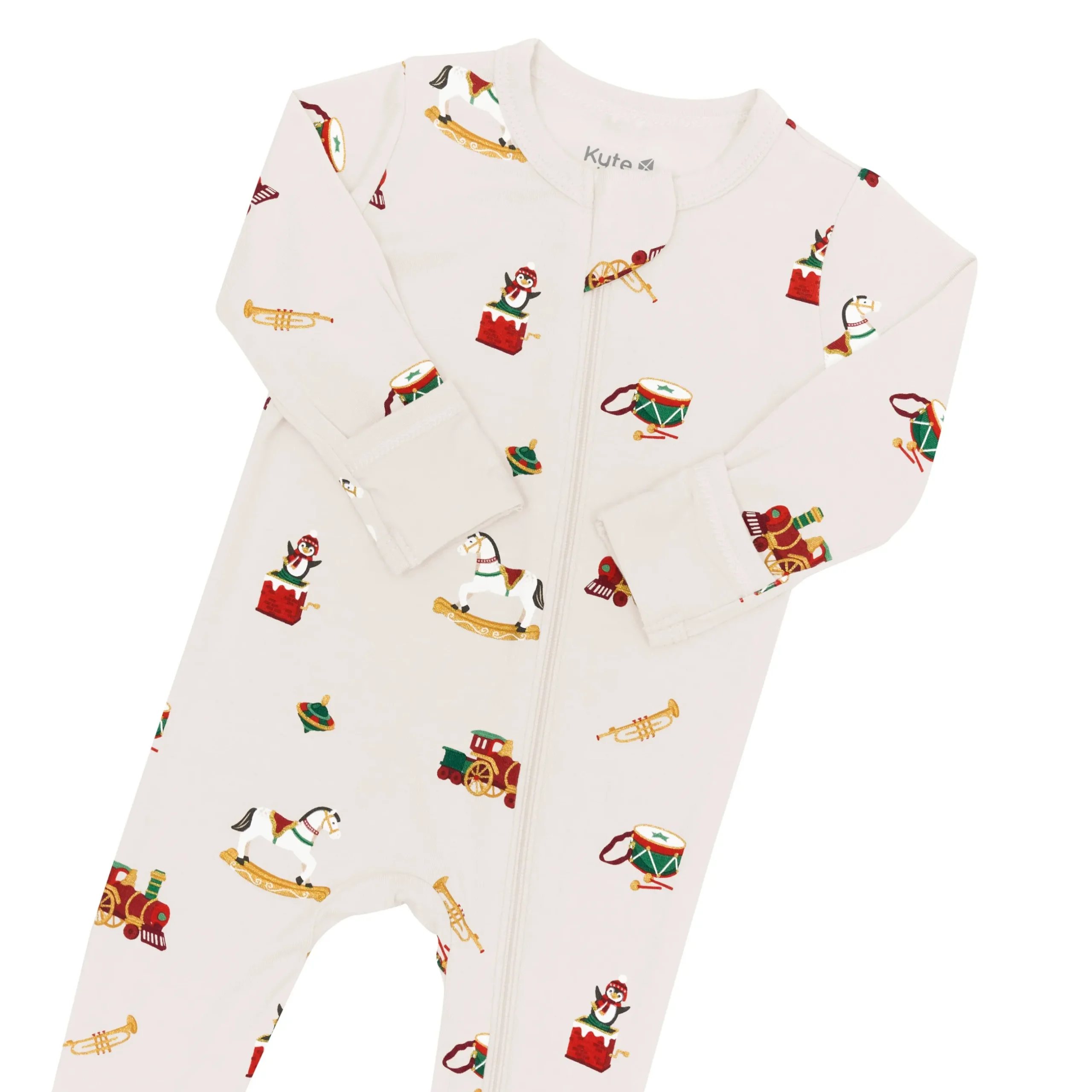 Clearance Kyte Baby Zippered Footie in Vintage Toys