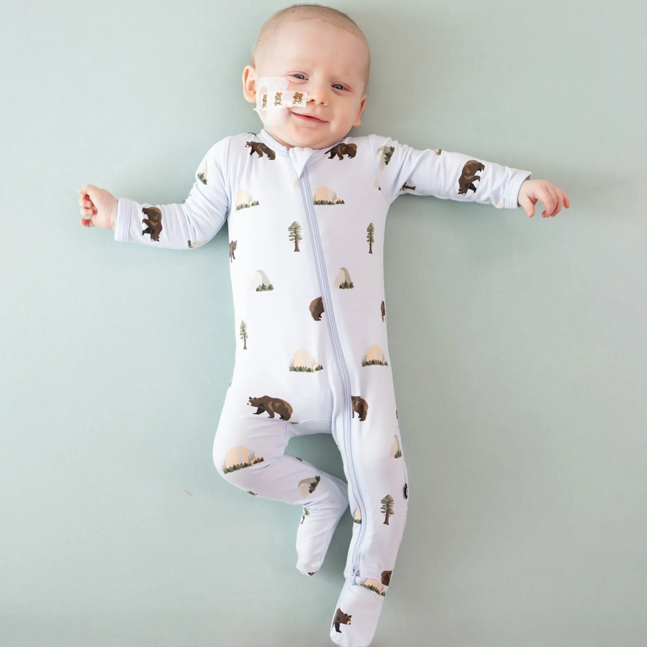 Online Kyte Baby Zippered Footie in Yosemite