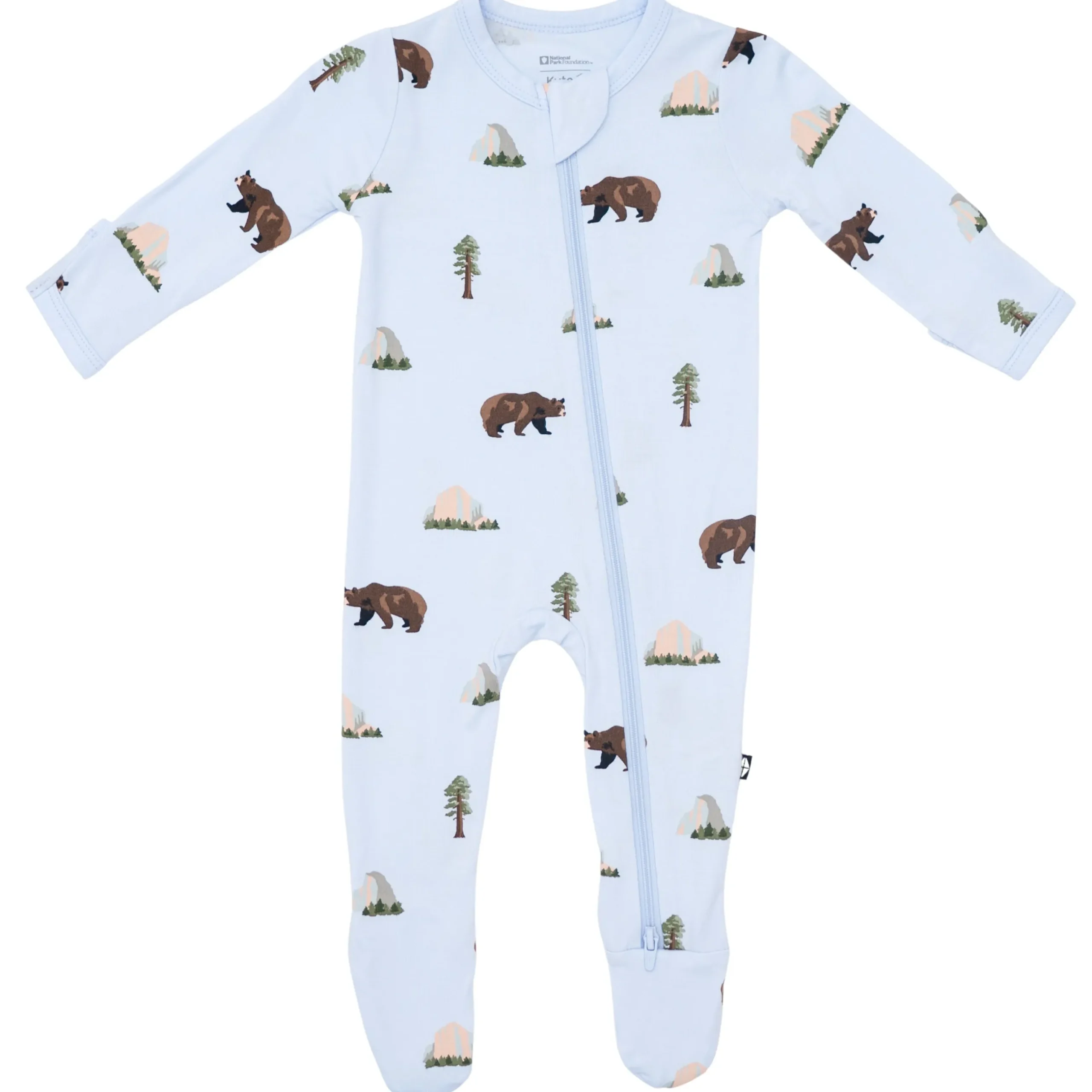 Online Kyte Baby Zippered Footie in Yosemite