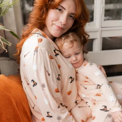 Outlet Kyte Baby Zippered Romper in Bewitched