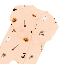 Outlet Kyte Baby Zippered Romper in Bewitched