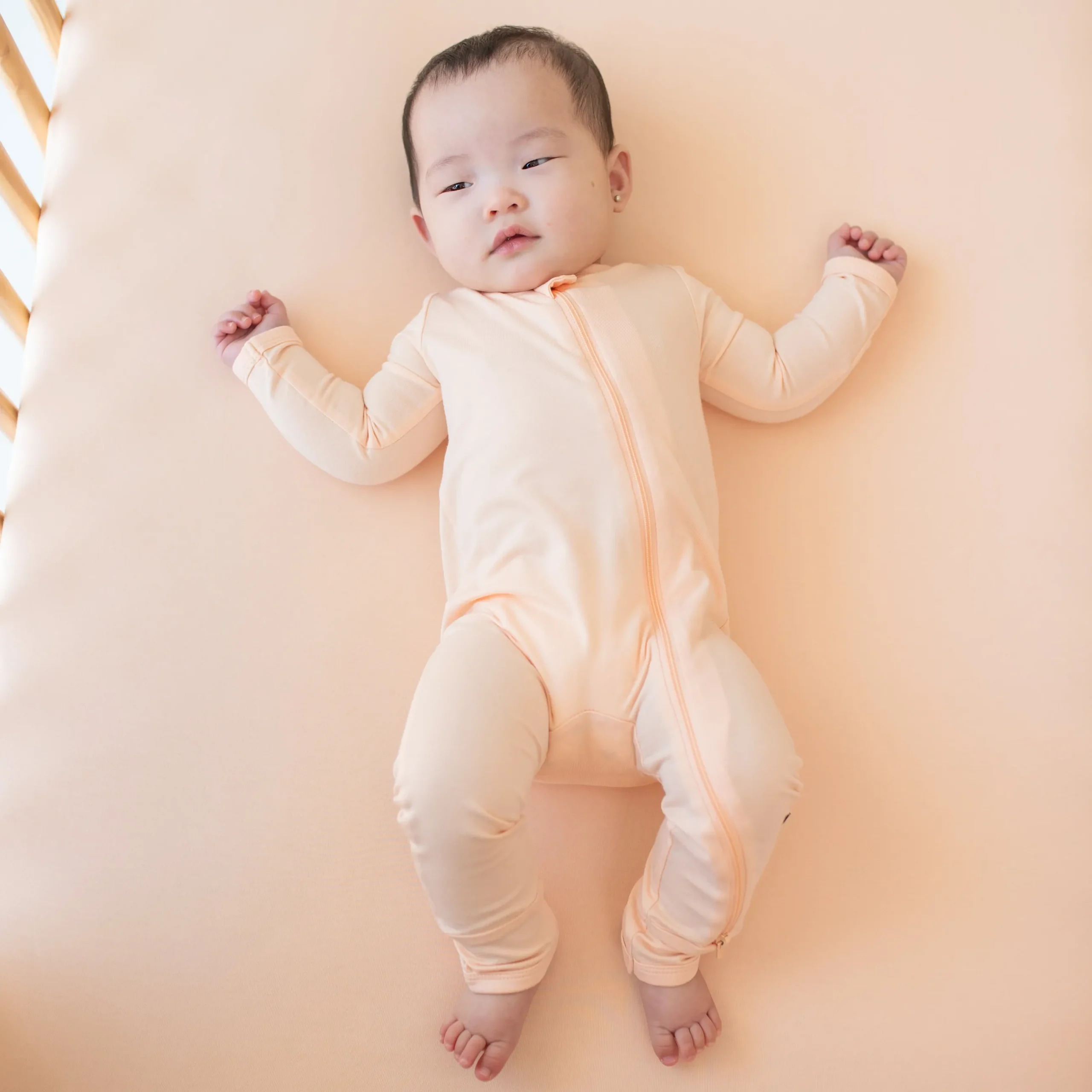 Best Kyte Baby Zippered Romper in Canyon