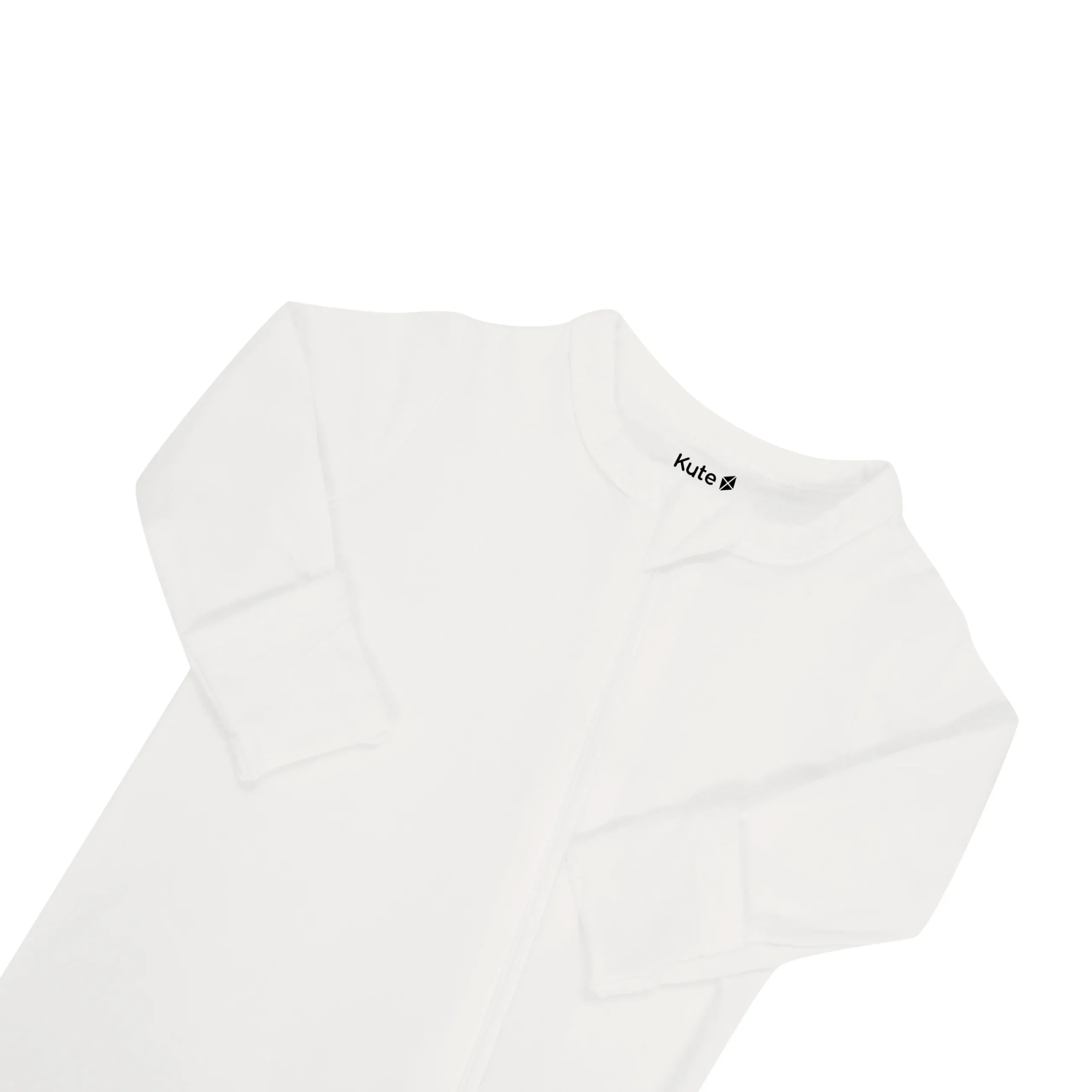 Outlet Kyte Baby Zippered Romper in Cloud