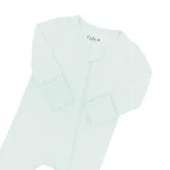 Hot Kyte Baby Zippered Romper in Dew