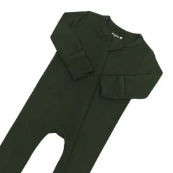 Sale Kyte Baby Zippered Romper in Fir