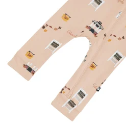 Hot Kyte Baby Zippered Romper in Gilmore Girls