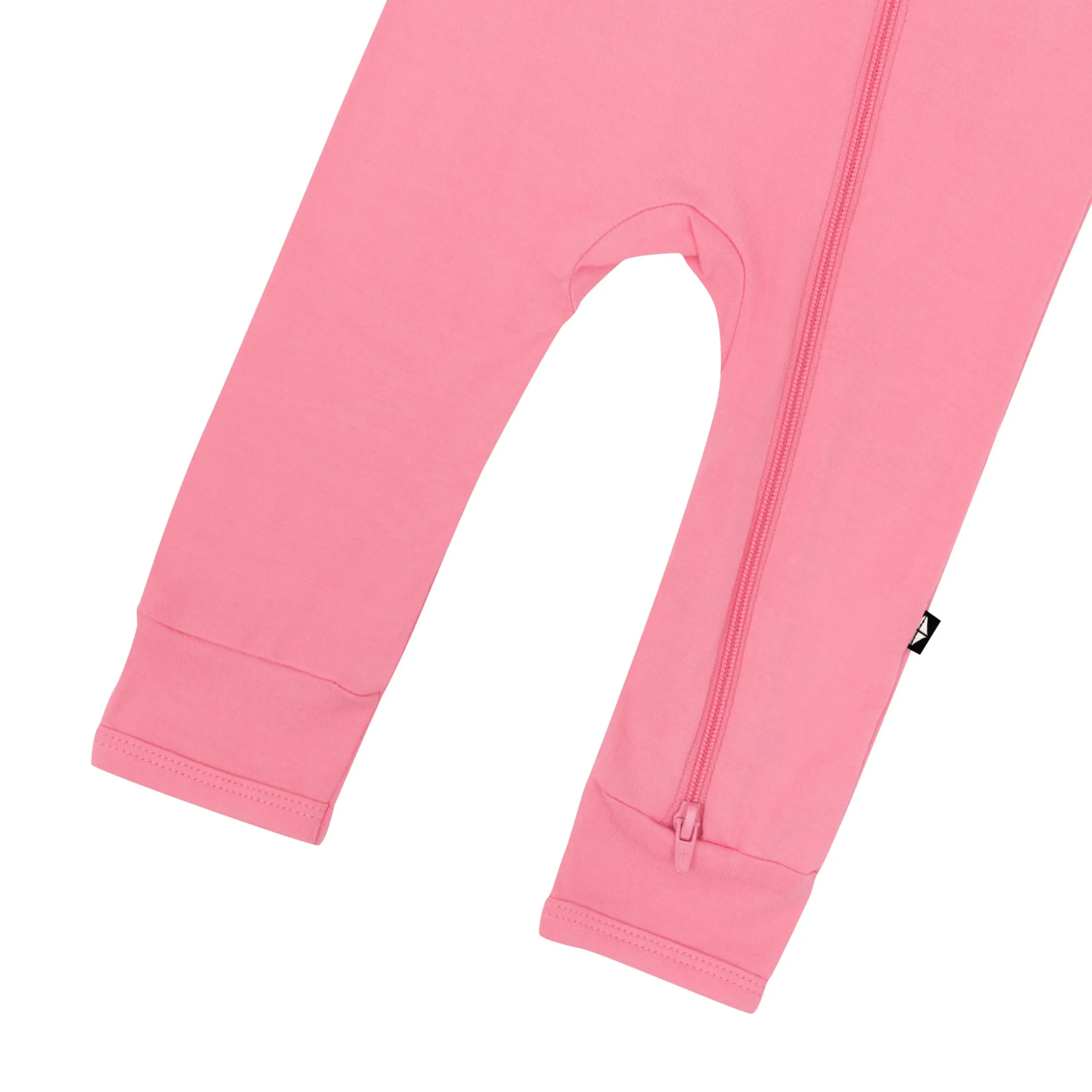 Online Kyte Baby Zippered Romper in Guava