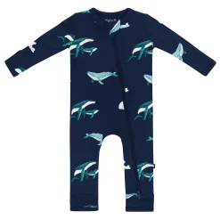 Discount Kyte Baby Zippered Romper in Humpback