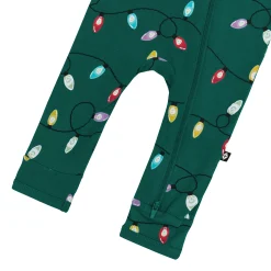 Discount Kyte Baby Zippered Romper in Merry and Bright