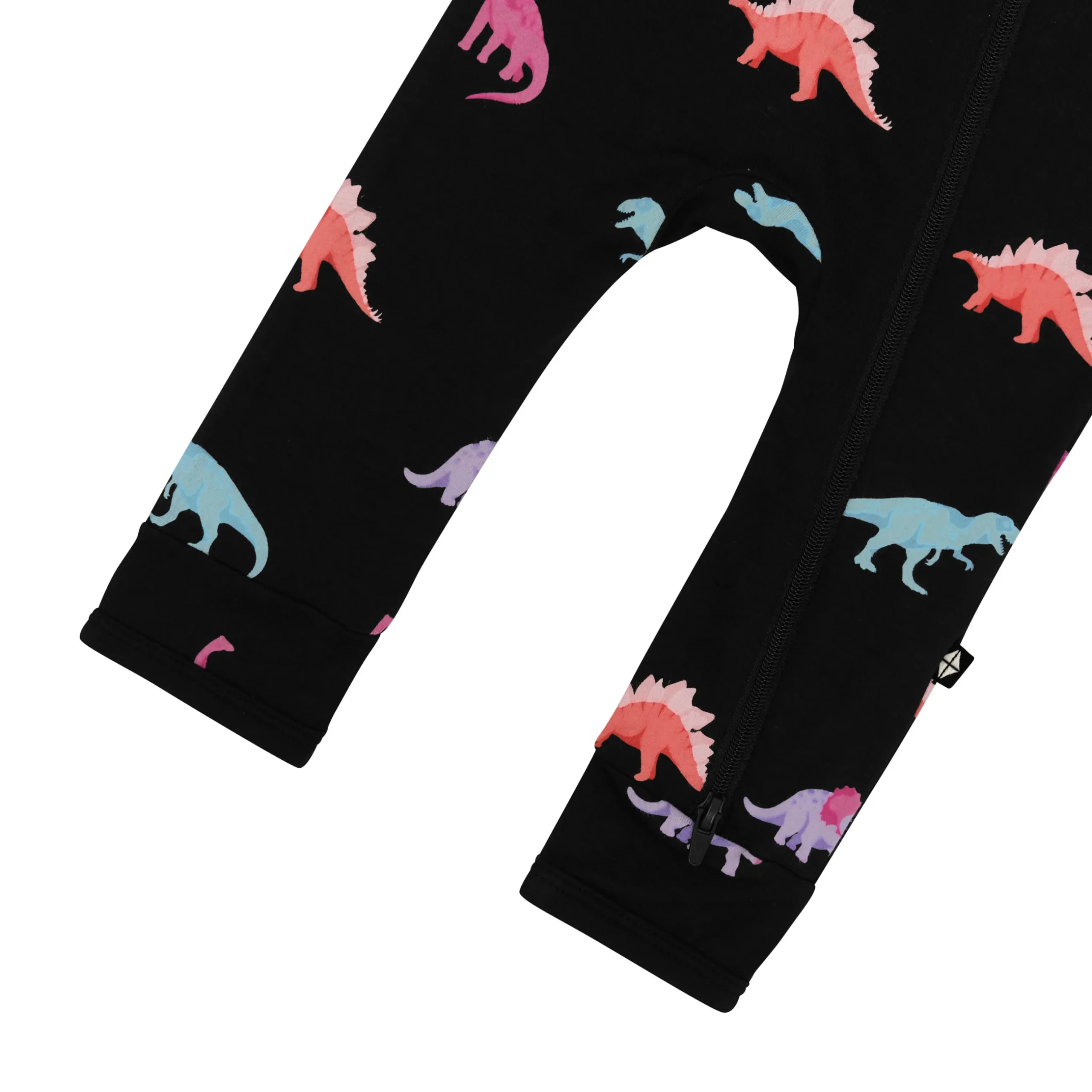 Kyte Baby Zippered Romper in Midnight Roar